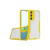 Newface Samsung Galaxy S23 Plus Kılıf Platin Silikon - Sarı