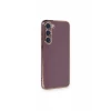 Newface Samsung Galaxy S23 Plus Kılıf Volet Silikon - Mor
