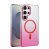 Newface Samsung Galaxy S23 Ultra Glossy Magsafe Kapak - Pembe