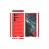 Newface Samsung Galaxy S23 Ultra Kılıf Optimum Silikon - Kırmızı