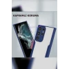 Newface Samsung Galaxy S23 Ultra Kılıf Platin Silikon - Kırmızı