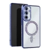 Newface Samsung Galaxy S24 FE Joke Simli Magneticsafe Kılıf - Mavi