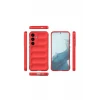 Newface Samsung Galaxy S24 FE Kılıf Optimum Silikon - Kırmızı
