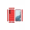 Newface Samsung Galaxy S24 FE Kılıf Optimum Silikon - Kırmızı