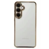 Newface Samsung Galaxy S24 FE Kılıf Razer Lensli Silikon - Gold
