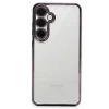 Newface Samsung Galaxy S24 FE Kılıf Razer Lensli Silikon - Mor