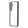 Newface Samsung Galaxy S24 FE Kılıf Razer Lensli Silikon - Siyah