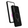 Newface Samsung Galaxy S24 FE Regal Magsafe Standlı Kapak - Siyah