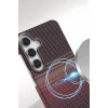 Newface Samsung Galaxy S24 FE Vega Magsafe Kapak - Çöl Titanyum