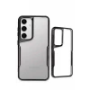 Newface Samsung Galaxy S24 Kılıf Boyi Silikon Kapak - Siyah