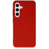 Newface Samsung Galaxy S24 Kılıf First Silikon - Kırmızı
