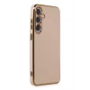 Newface Samsung Galaxy S24 Kılıf Volet Silikon - Pembe