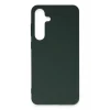 Newface Samsung Galaxy S24 Plus Kılıf First Silikon - Koyu Yeşil