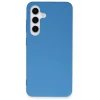 Newface Samsung Galaxy S24 Plus Kılıf First Silikon - Mavi