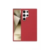 Newface Samsung Galaxy S24 Ultra Kılıf First Silikon - Kırmızı