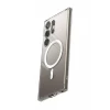 Newface Samsung Galaxy S24 Ultra Kılıf Magneticsafe Şeffaf Silikon - Şeffaf