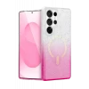 Newface Samsung Galaxy S24 Ultra Pummel Shiny Magsafe Kapak - Pembe