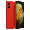 Newface Samsung Galaxy S25 Edge First Silikon - Kırmızı