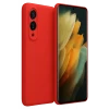 Newface Samsung Galaxy S25 Edge First Silikon - Kırmızı