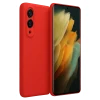 Newface Samsung Galaxy S25 Edge First Silikon - Kırmızı