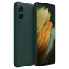 Newface Samsung Galaxy S25 Edge First Silikon - Koyu Yeşil