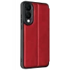 Newface Samsung Galaxy S25 Edge Flip Cover - Kırmızı