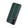 Newface Samsung Galaxy S25 Edge Flip Cover - Koyu Yeşil