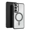 Newface Samsung Galaxy S25 Edge Joke Simli Magneticsafe Kılıf - Siyah