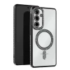 Newface Samsung Galaxy S25 Edge Joke Simli Magneticsafe Kılıf - Siyah
