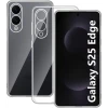 Newface Samsung Galaxy S25 Edge Kılıf Lüx Şeffaf Silikon