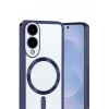 Newface Samsung Galaxy S25 Edge Kross Magneticsafe Kapak - Lacivert