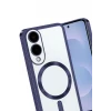 Newface Samsung Galaxy S25 Edge Kross Magneticsafe Kapak - Lacivert