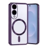 Newface Samsung Galaxy S25 Edge Kross Magneticsafe Kapak - Mor