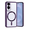 Newface Samsung Galaxy S25 Edge Kross Magneticsafe Kapak - Mor