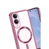 Newface Samsung Galaxy S25 Edge Kross Magneticsafe Kapak - Rose