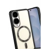 Newface Samsung Galaxy S25 Edge Kross Magneticsafe Kapak - Siyah