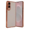 Newface Samsung Galaxy S25 Edge Razer Lensli Silikon - Çöl Titanyum