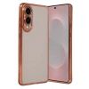 Newface Samsung Galaxy S25 Edge Razer Lensli Silikon - Çöl Titanyum