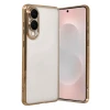Newface Samsung Galaxy S25 Edge Razer Lensli Silikon - Gold