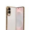 Newface Samsung Galaxy S25 Edge Razer Lensli Silikon - Gold