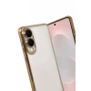 Newface Samsung Galaxy S25 Edge Razer Lensli Silikon - Gold
