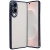 Newface Samsung Galaxy S25 Edge Razer Lensli Silikon - Lacivert
