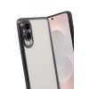Newface Samsung Galaxy S25 Edge Razer Lensli Silikon - Siyah