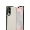 Newface Samsung Galaxy S25 Edge Razer Lensli Silikon - Yeşil