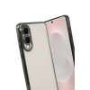 Newface Samsung Galaxy S25 Edge Razer Lensli Silikon - Yeşil