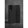 Newface Samsung Galaxy S25 Edge Trend S Plus Kapaklı Kılıf - Siyah