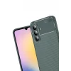 Newface Samsung Galaxy S25 FE Auto Focus Karbon Kapak - Koyu Yeşil