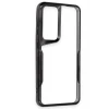 Newface Samsung Galaxy S25 Kılıf Boyi Silikon Kapak - Siyah