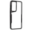 Newface Samsung Galaxy S25 Kılıf Boyi Silikon Kapak - Siyah