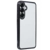 Newface Samsung Galaxy S25 Kılıf Razer Lensli Silikon - Siyah